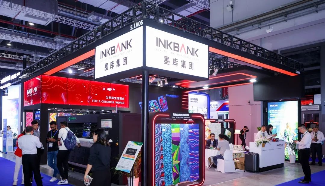 INKBANK Ink Solutions Dazzle at ITMA ASIA CITME 2024