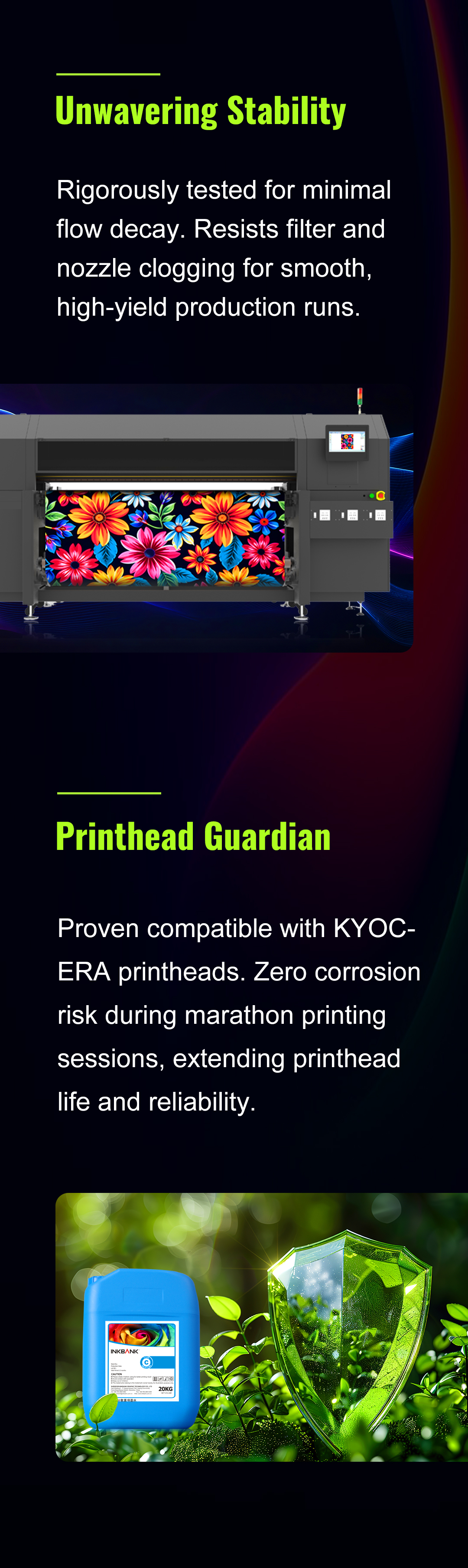 Unlock Vibrant Polyester Prints: INKBANK® High-Energy Disperse Ink Arrives! (Safer, Durable,  30% Vibrancy!)