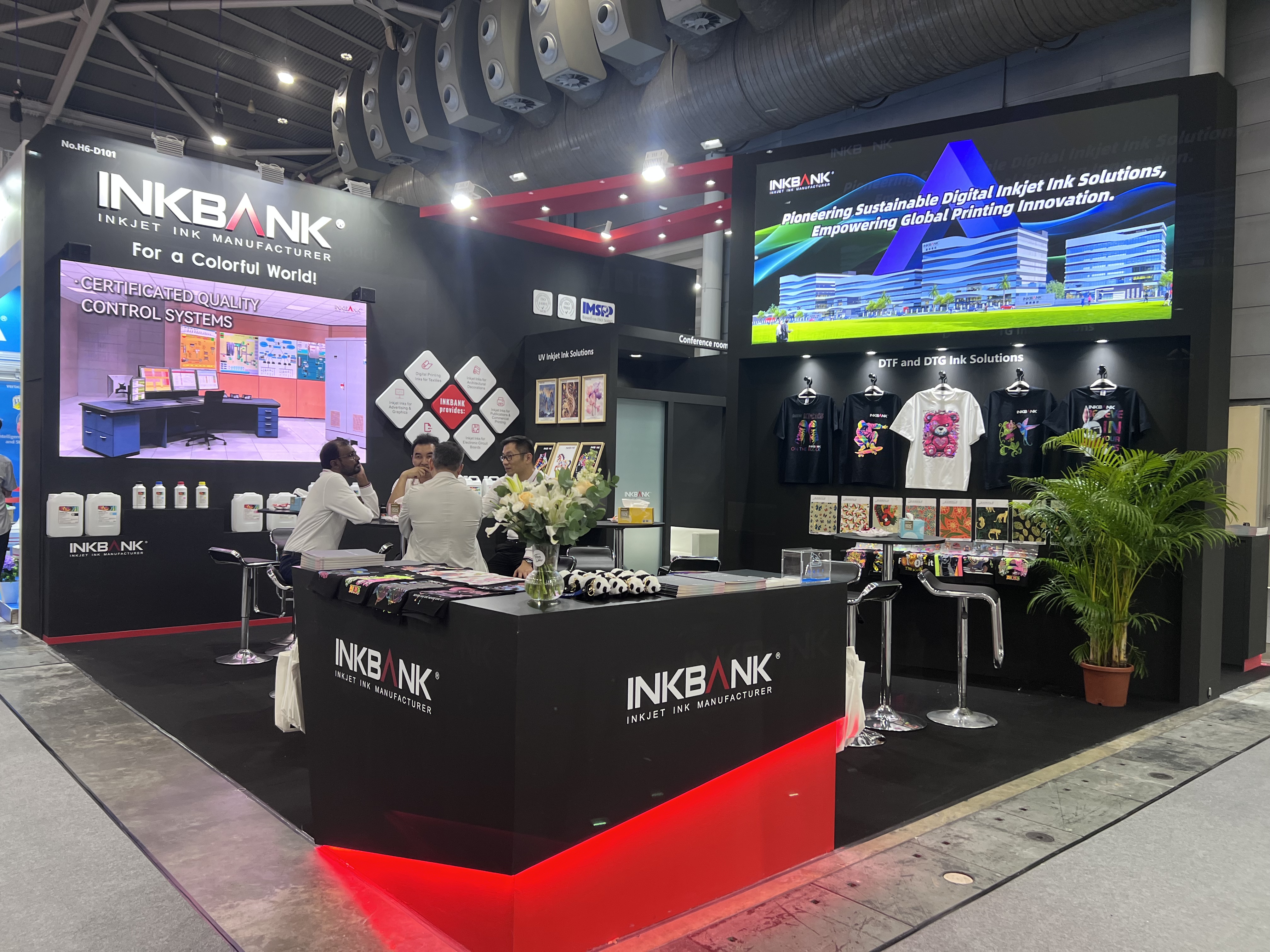 INKBANK Zero-Water Printing Shines at ITMA ASIA   CITME 2025