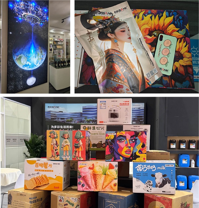 UV-LED ink applications in packaging signage electronics and decoration