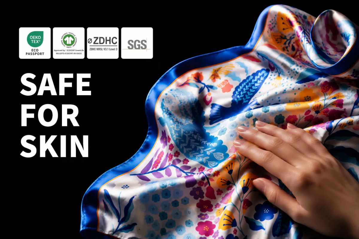 INKBANK textile ink certifications including OEKO-TEX, GOTS, ZDHC, and SGS