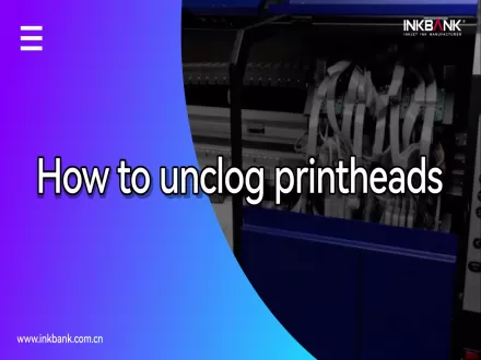 How to unclog printheads