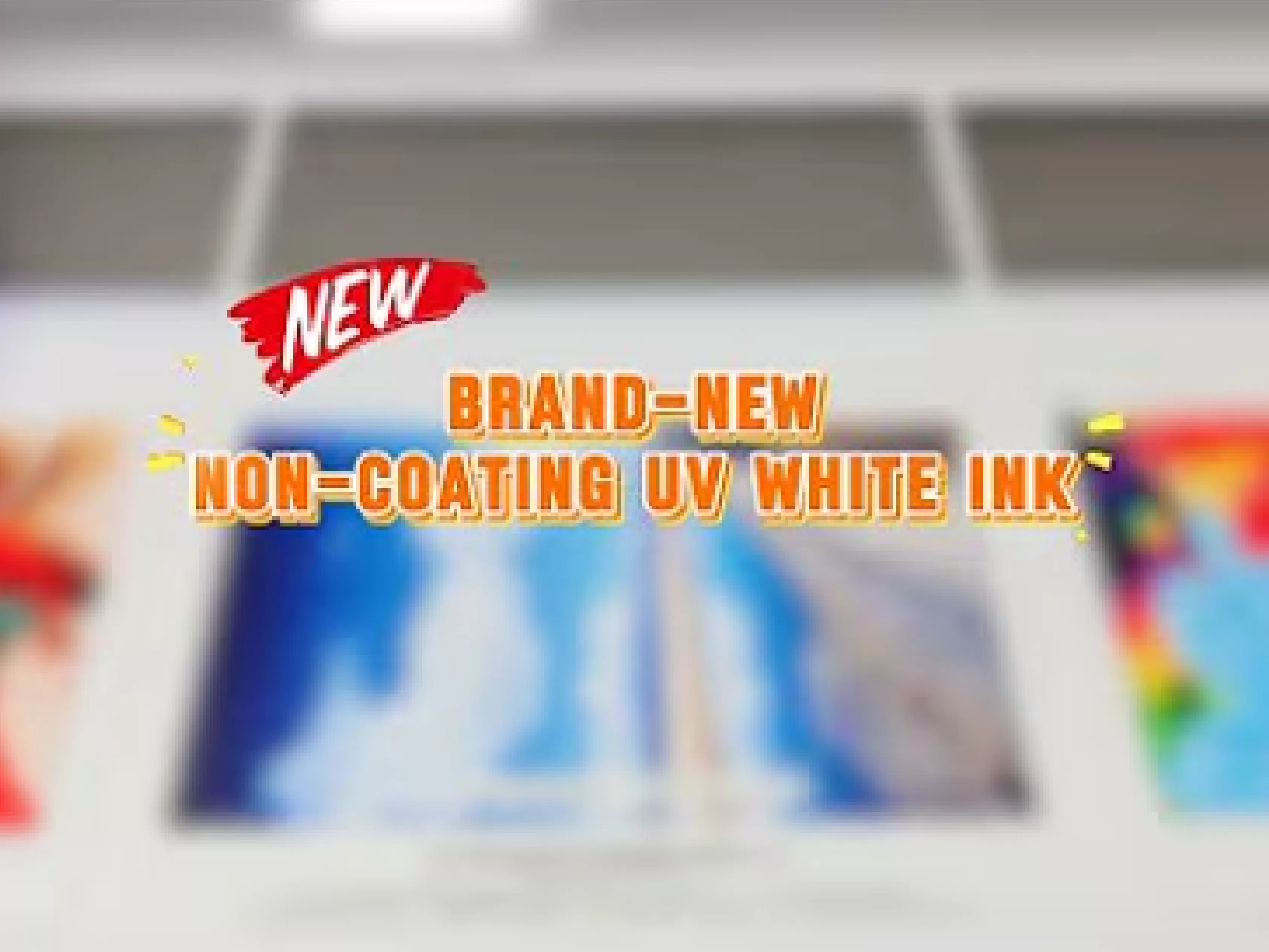 INKBANK Brand-Brand-new non-coating UV white ink