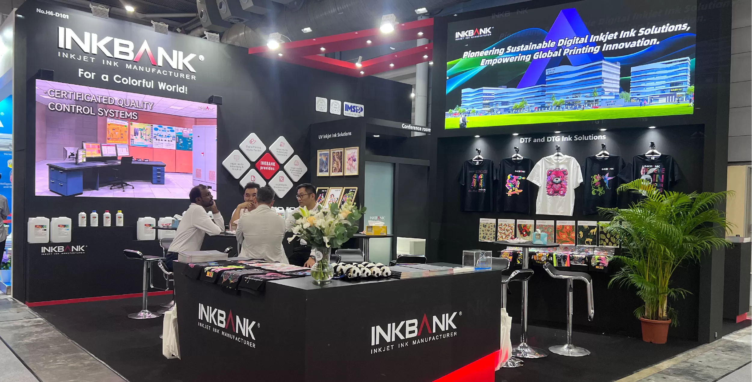 INKBANK Zero-Water Printing Shines at ITMA ASIA + CITME 2025