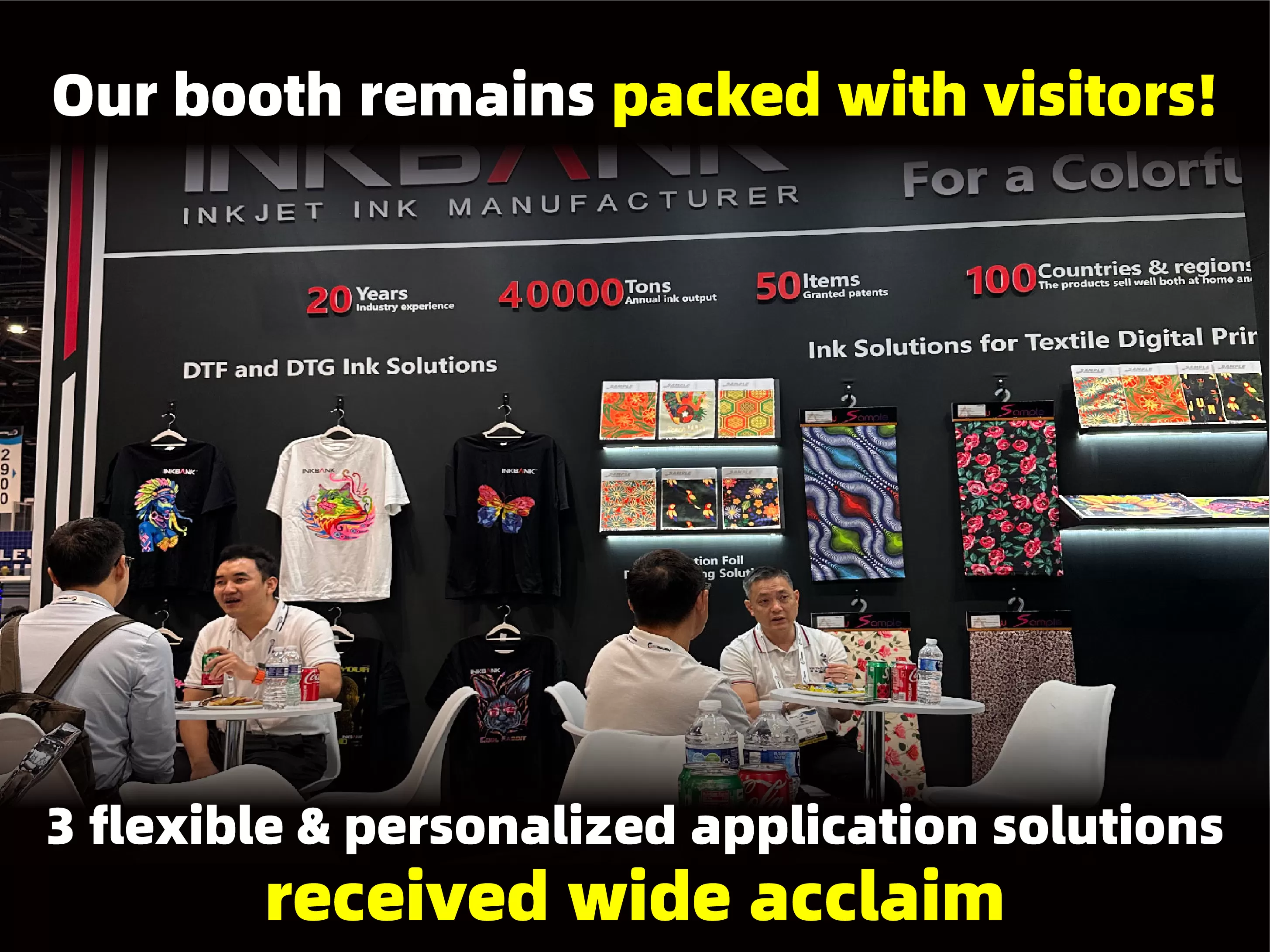 #printingunited2025 ends with INKBANK Group's 3 flexible, personalized solutions stealing the show!