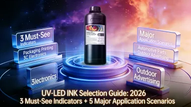 UV-LED Ink Selection Guide: 3 Key Criteria to Consider in 2026 & 5 Major Application Scenarios