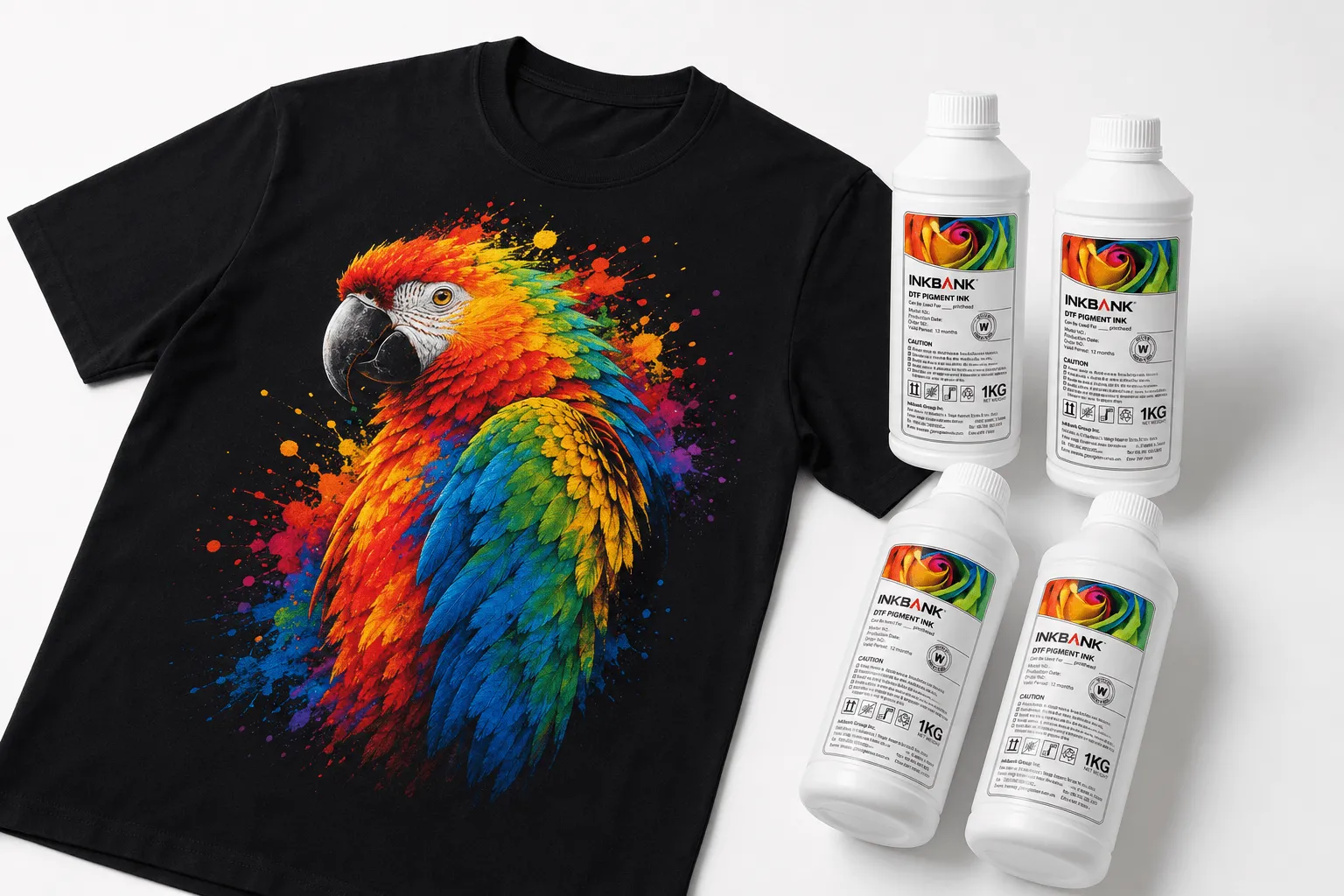 DTF White Ink: The Complete Guide to High-Opacity Transfer Printing on Dark Fabrics