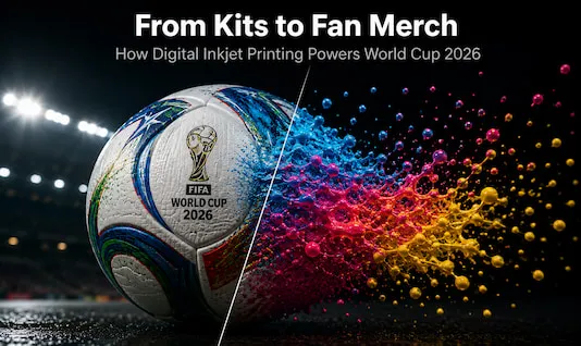 From Athlete Kits to Fan Merch: How Digital Inkjet Printing Powers World Cup 2026 Merchandise