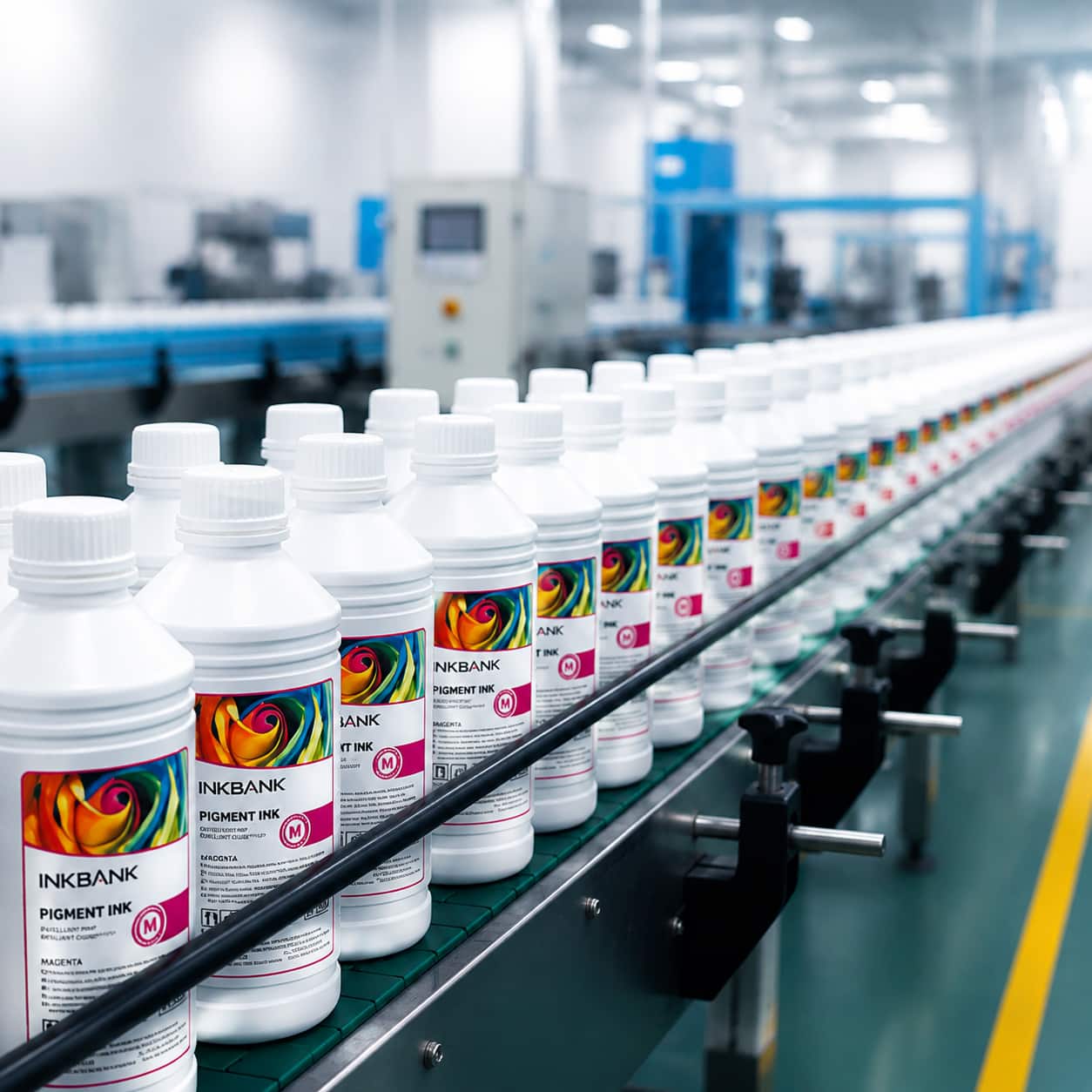 INKBANK digital textile ink production line — 40000 ton annual capacity Shenzhen factory	