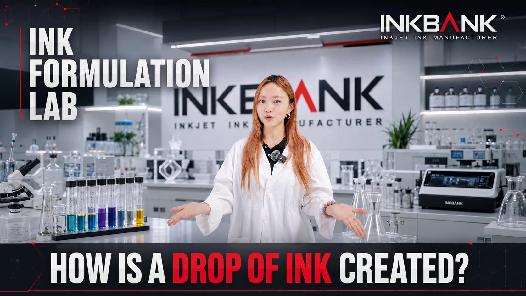 How Digital Inkjet Ink is Formulated: INKBANK Laboratory Tour