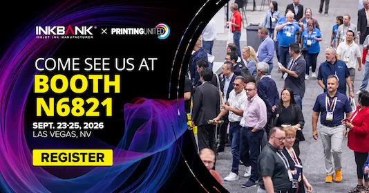 INKBANK at PRINTING United Expo 2026: Booth N6821 & Free Pass Code 724391