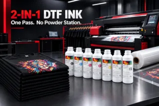 2-in-1 DTF Pigment Ink: One Workflow for High-Mix Garment Production